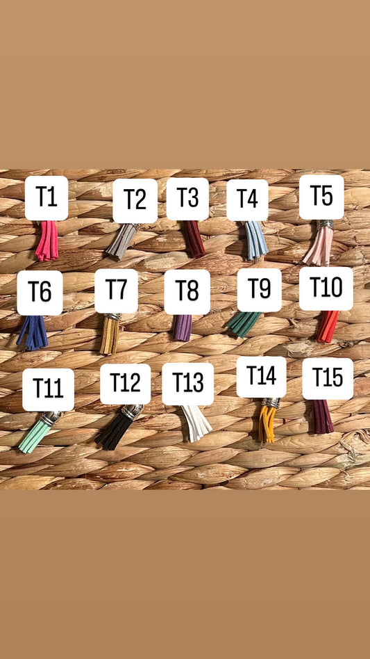 Custom Initial Keychain: Personalized Name Cutouts & Tassel