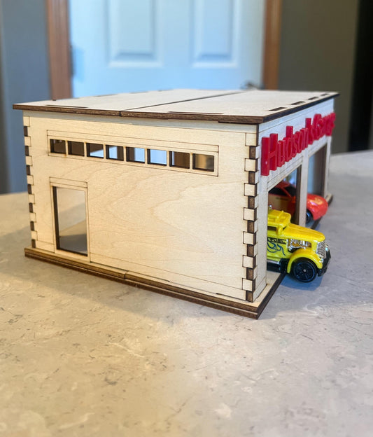 Toy car garage | Kids car garage | Two door car garage | DIY Art project