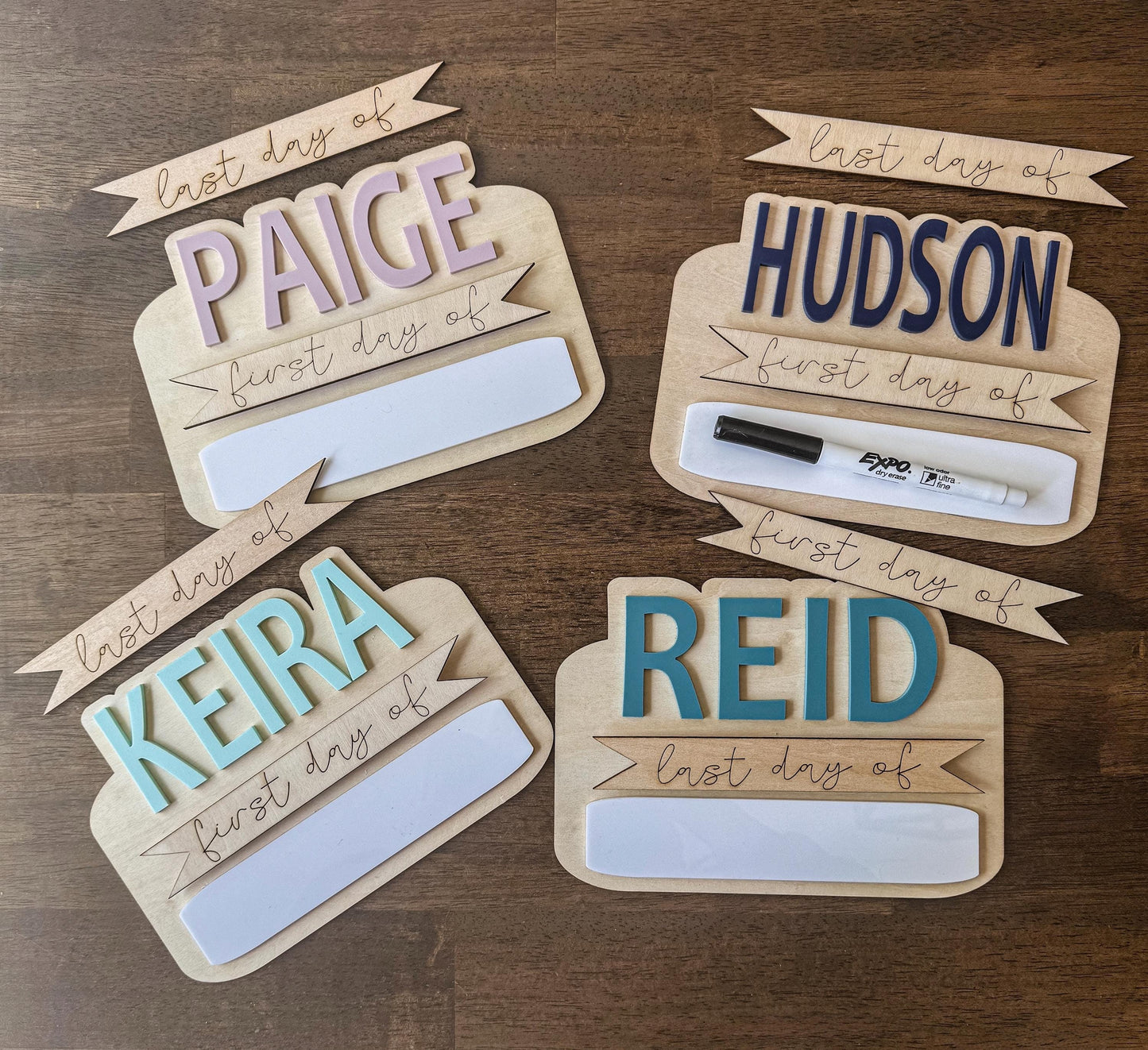 Reusable First & Last Day of School Sign: Photo Prop