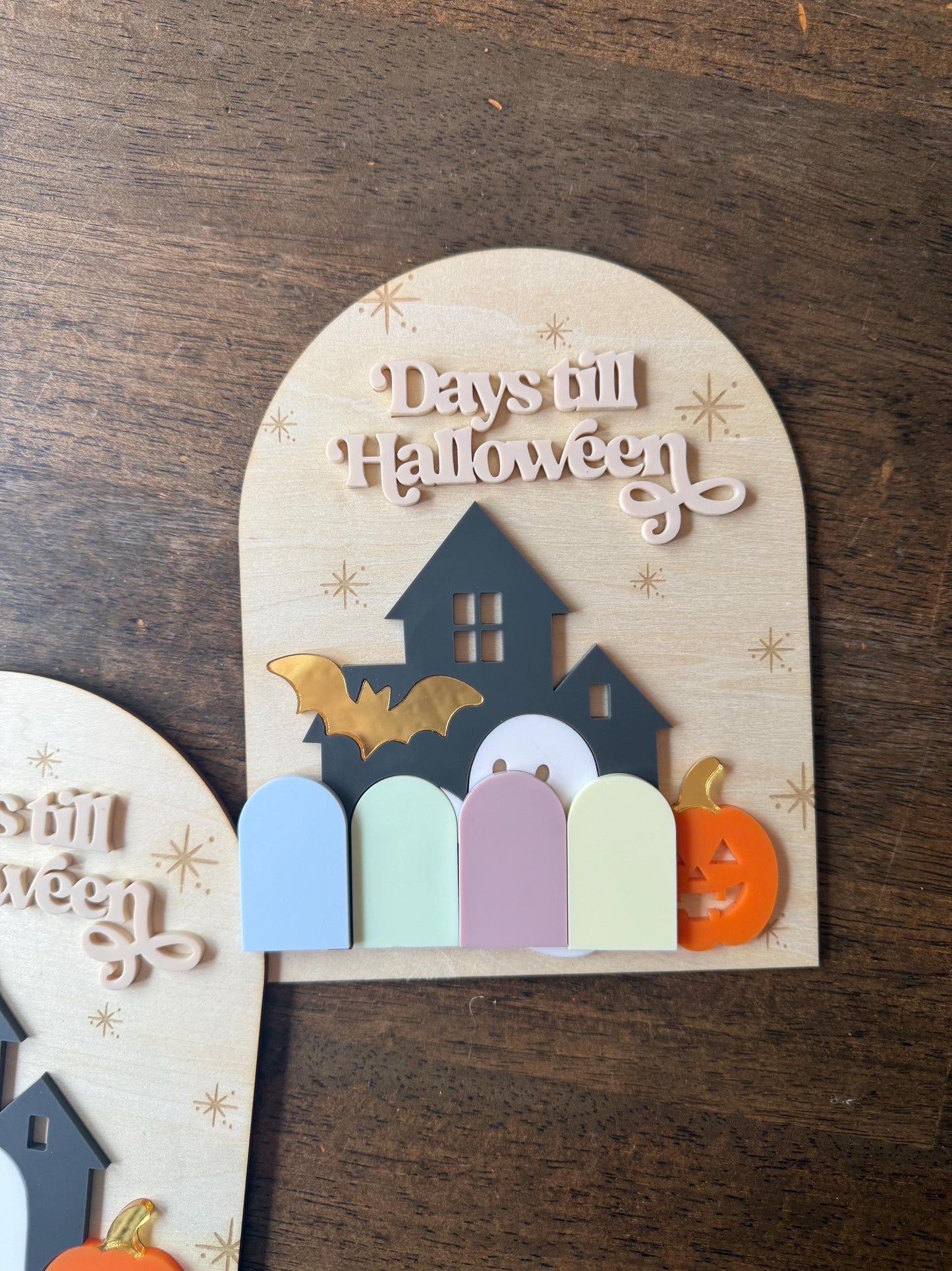 Halloween Count Down Sign