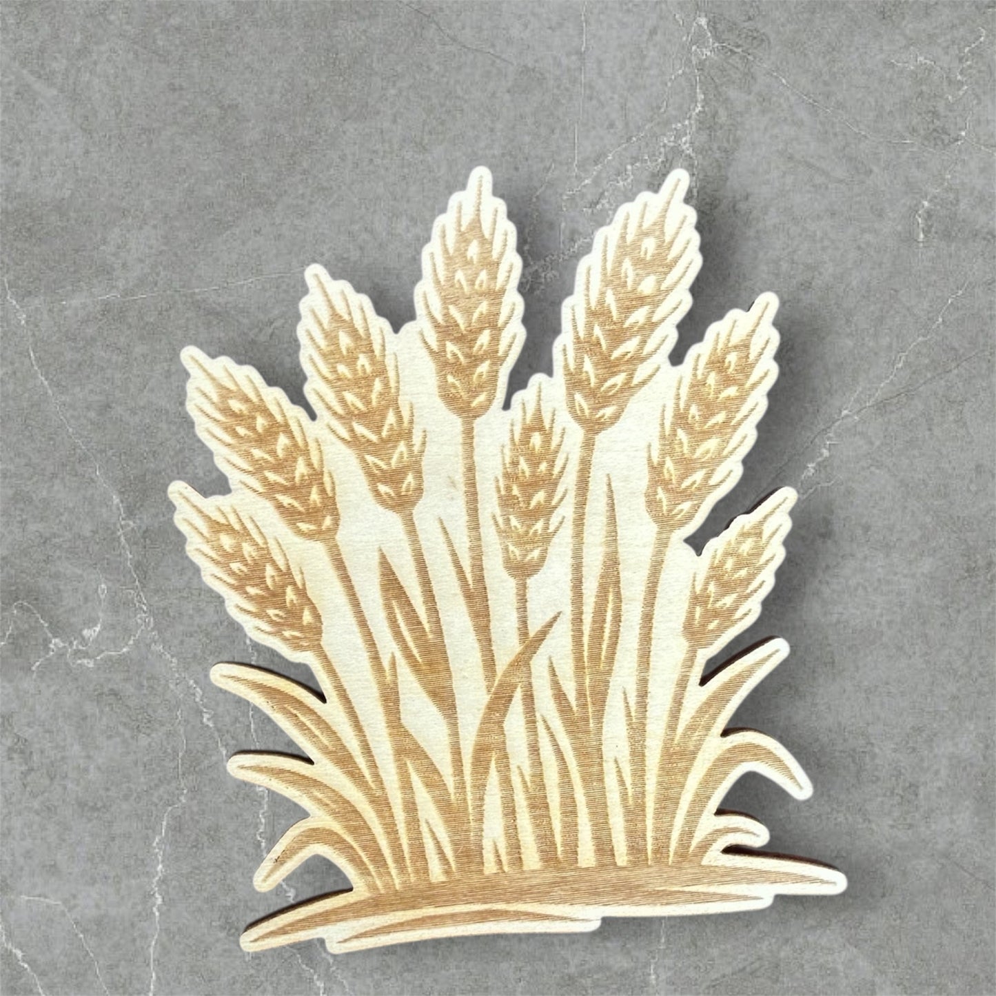Wheat Wood Magnet