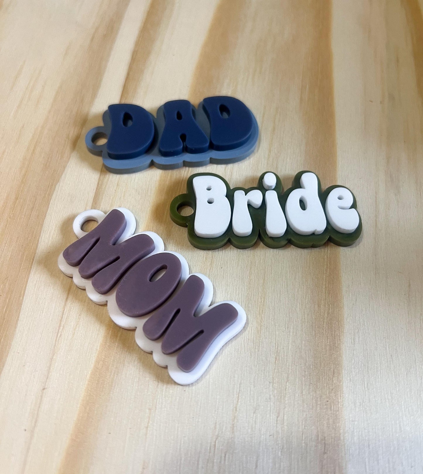 Custom Name Keychain: Personalized Bridal Party Gift