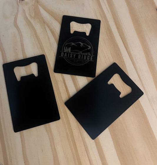 Custom Logo Bottle Opener: Stainless Steel Card, Wedding Favor